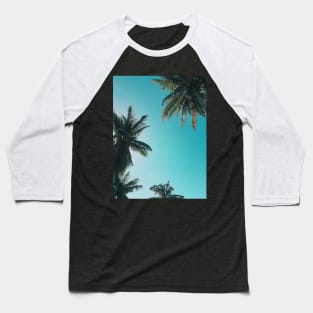 Blue sky and palm trees Baseball T-Shirt